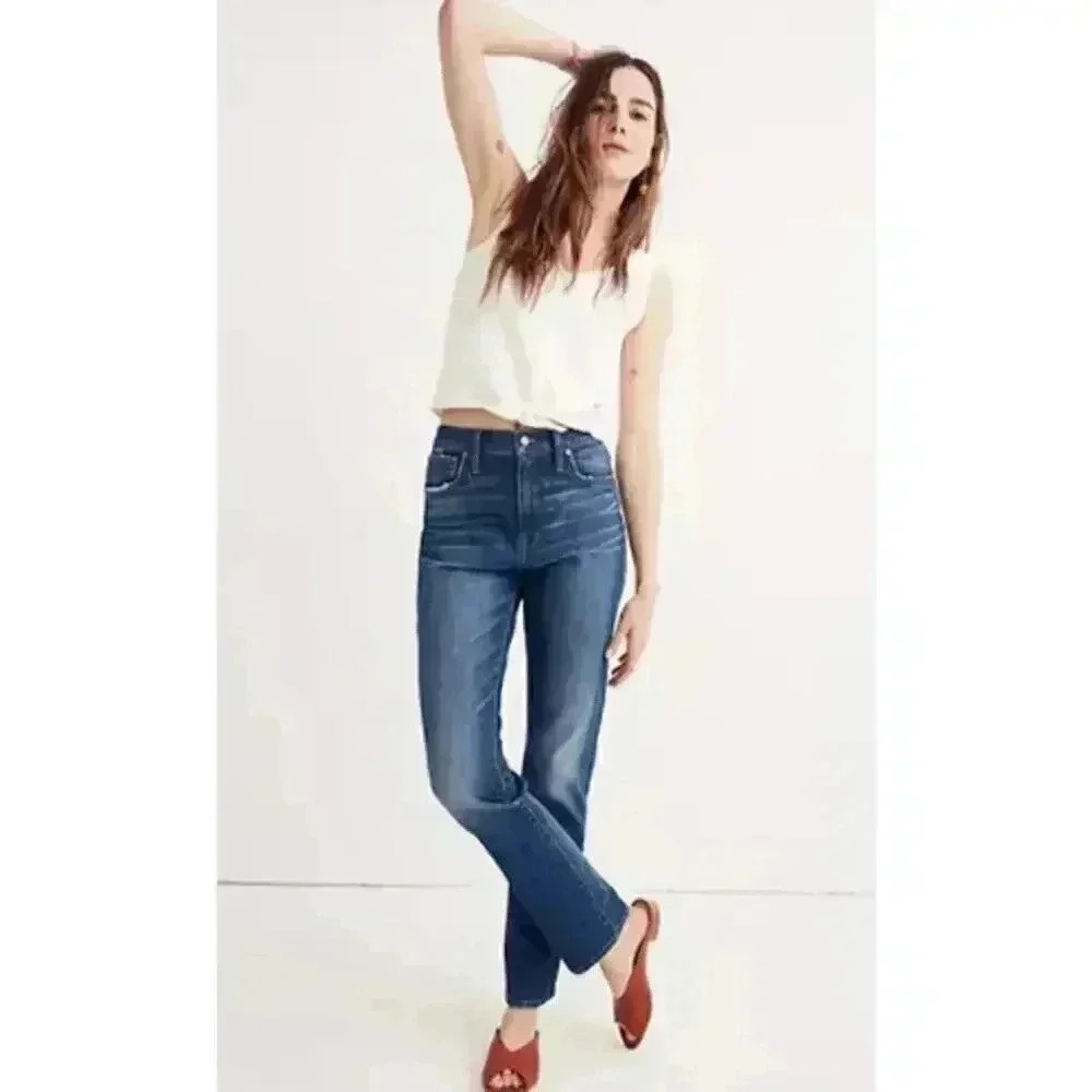 Madewell The High-Rise Slim Boyjean Size 24‎